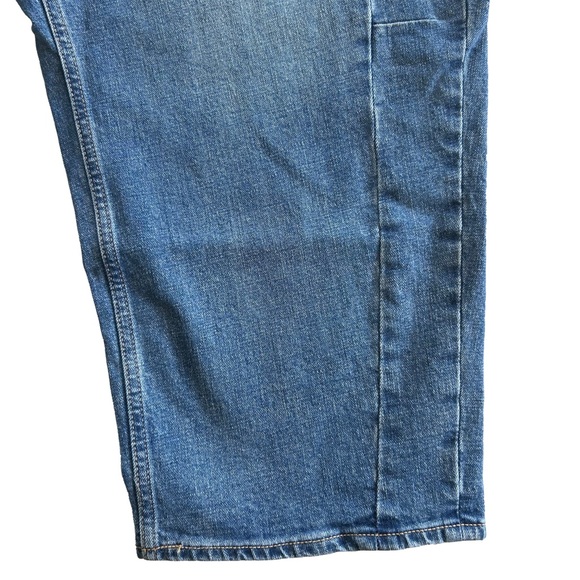 High Rise Barrel Leg Baggy Ankle Old Navy Jeans Size 20 Medium Wash - Picture 7 of 15